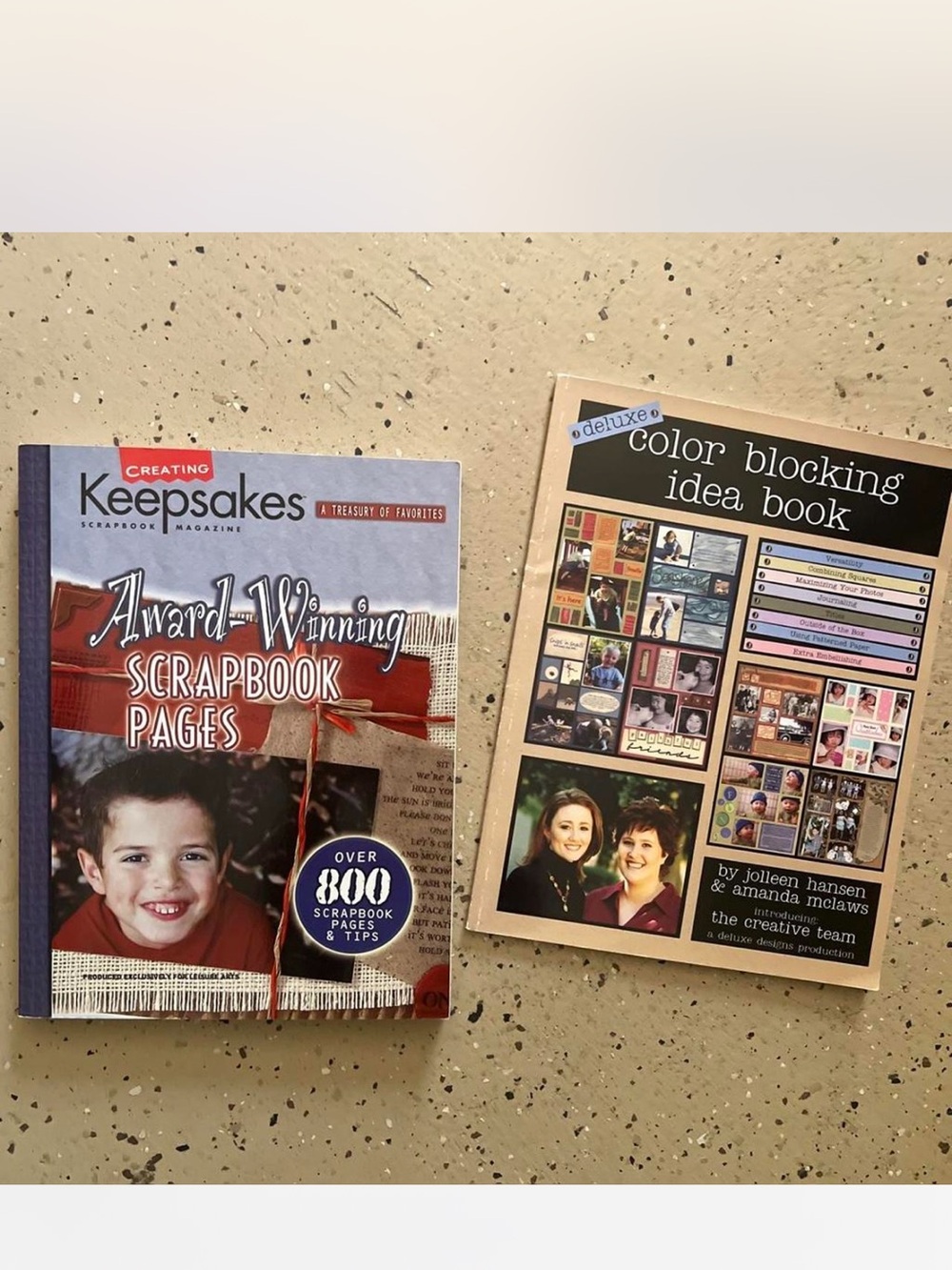 Book- award winning scrapbook pages